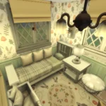 Little Green Cottage Themed Bedroom