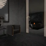 Obsidian Marble Floor
