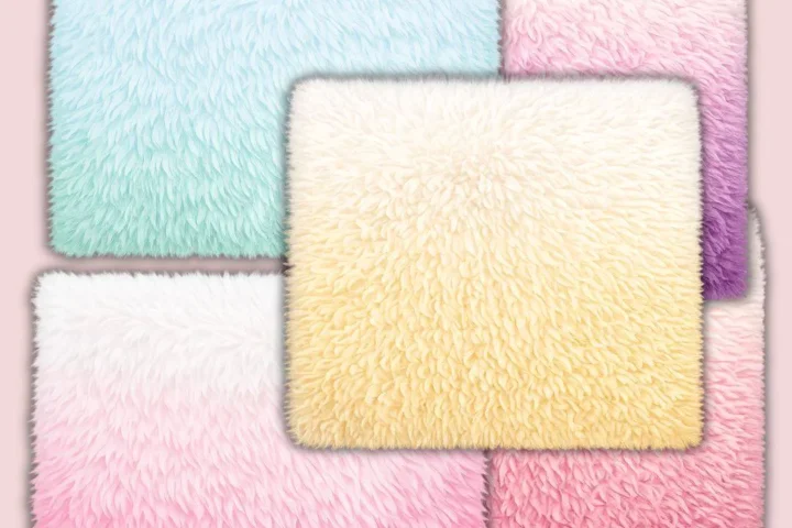 Candy Floss Fluff – Ombre Plush Rug Collection