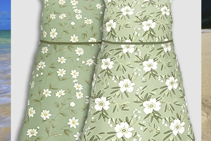 Toddler Sage Green Summer Dress