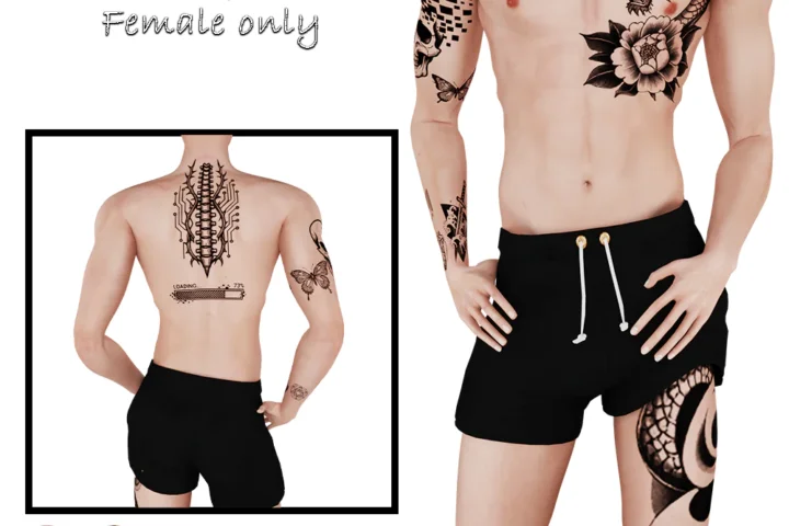 Male tattoo #104