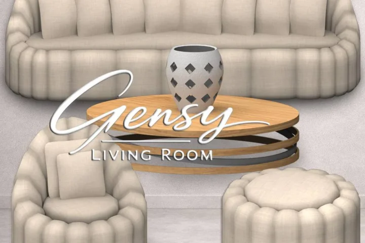 Jomsims Gensy Living Room