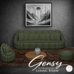 Jomsims Gensy Living Room