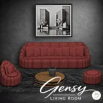 Jomsims Gensy Living Room