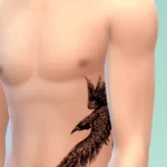 Raven's Flight Male Tattoo Base Game