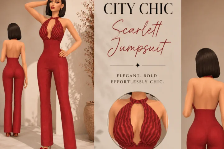CITY CHIC – Scarlett Jumpsuit