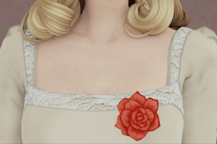 Rosalie Flower Brooch