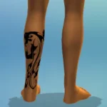 Panther's Fury Tattoo Male Base Game