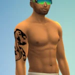 Panther's Fury Tattoo Male Base Game