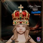 African Christian Coronation Crown-Toddler