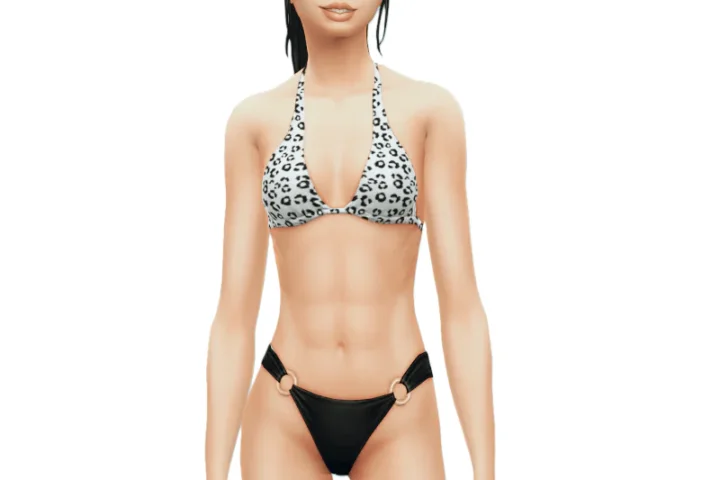 Lep Halter Top Swim