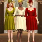 Alice Dress & Bonnie Fascinator Set