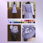 Alice Dress & Bonnie Fascinator Set