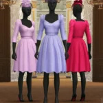 Alice Dress & Bonnie Fascinator Set