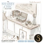 Sims4Luxury - Shabby Chic - Sideboard
