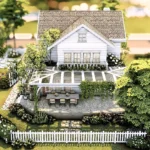 Rheisa House - Blooming White House