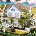 Rheisa House - Blooming White House