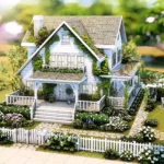 Rheisa House - Blooming White House