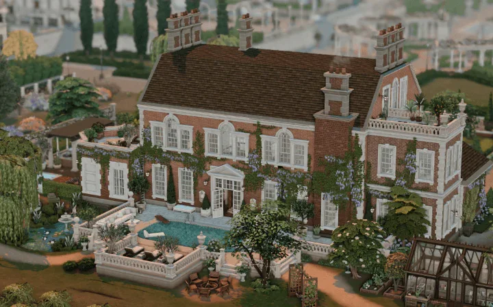 Elibank Estate (cc) | 64x64 English Countryside