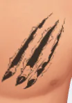 Hunter's Scar Male Tattoo Base Game