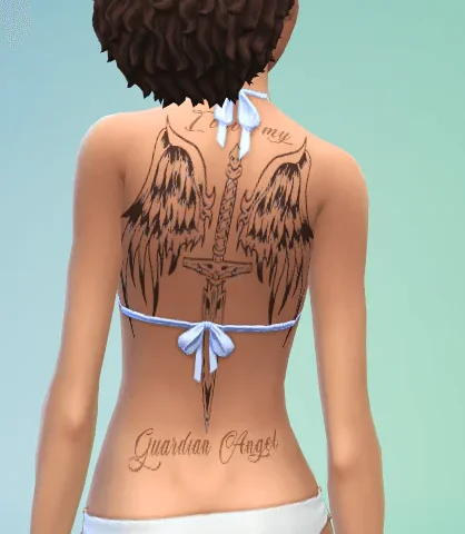 Guardian's Oath Tattoo Female Base Game