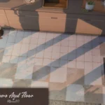 Damero Azul Floor