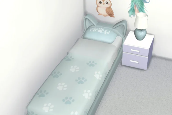 Kitty kids bed