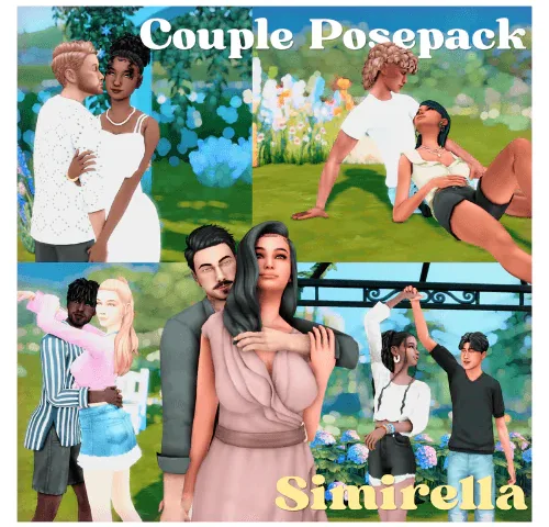 [Simirella] Couple Posepack