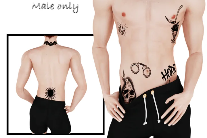 Male tattoo #105