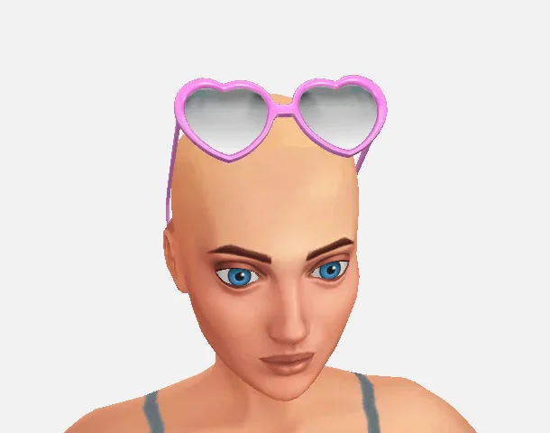 OPPASIMS - head heart sunglasses