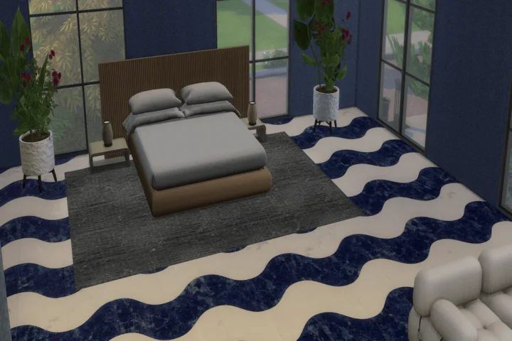 Wavy Marble Floor