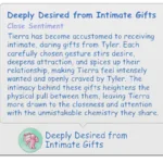 Passionate Gift: Placed Gifts Update