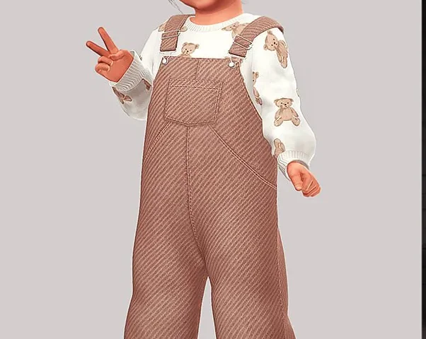 TOMMERAAS - Baggy Overalls for Infants, Toddlers, & Kids
