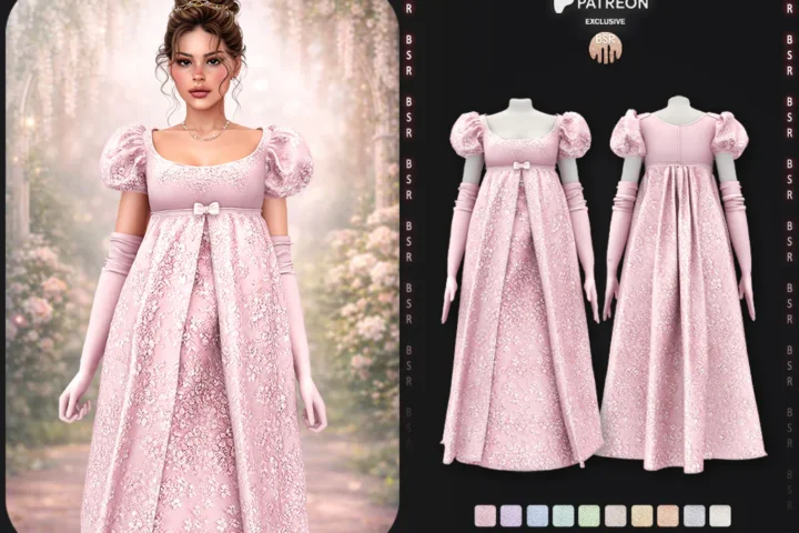 Платье леди "Lady Rose Regency Gown"
