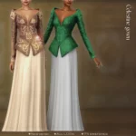Коллекция королевских платьев "Heirloom cc collection"