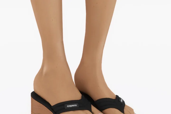 Вьетнамки для симочек "Coperni Platform Wedges"