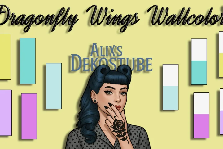 Dragonfly Wings Wallcolor