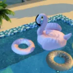 Donut pool float set