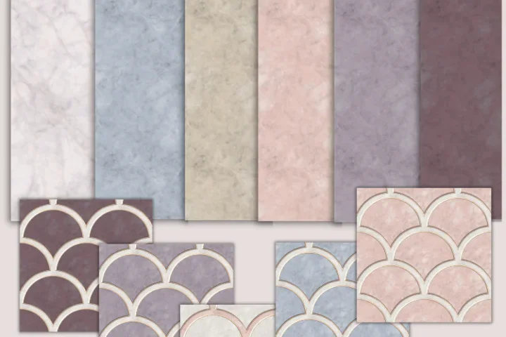Pearl Bathroom Walls and Floors