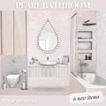 Pearl Bathroom Walls and Floors