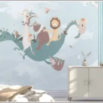 Flying A Dragon Mural