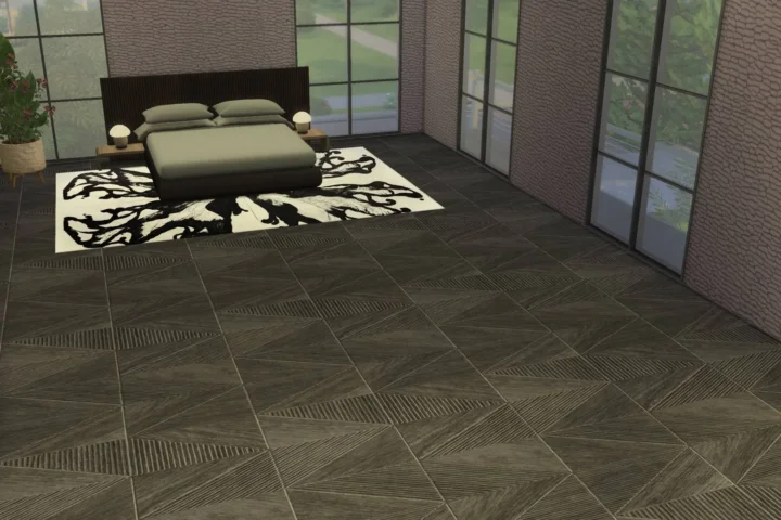 Origami Wood Floor