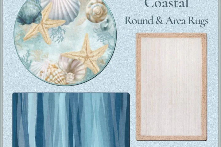 July Coastal Round & Area Rugs
