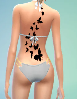 Butterfly Trail Female Tattoo Base Game