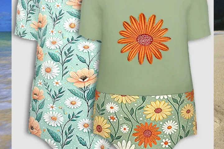 Toddler Summer Blooms Bodysuit