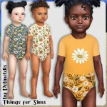 Toddler Summer Blooms Bodysuit