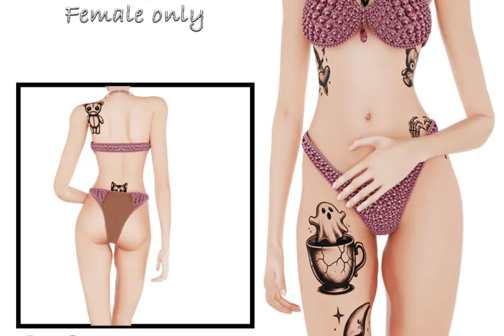 Female tattoo #106