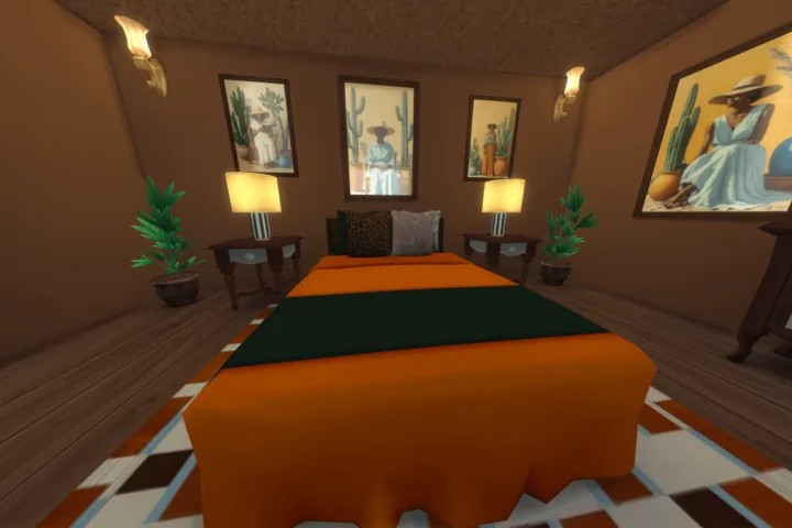 Sahara bedroom