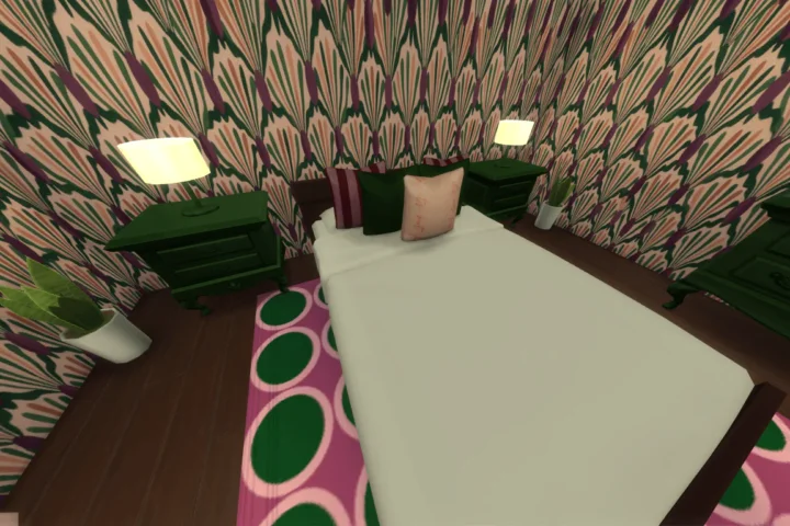Plum Harmony Bedroom