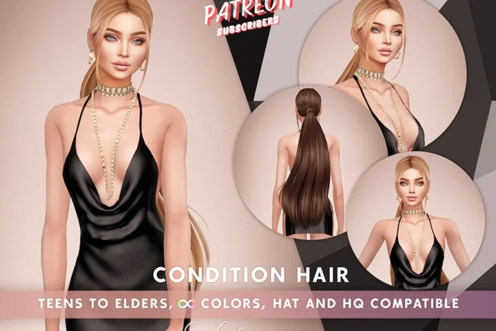 SONYASIMS - Condition Hair (With Bangs)